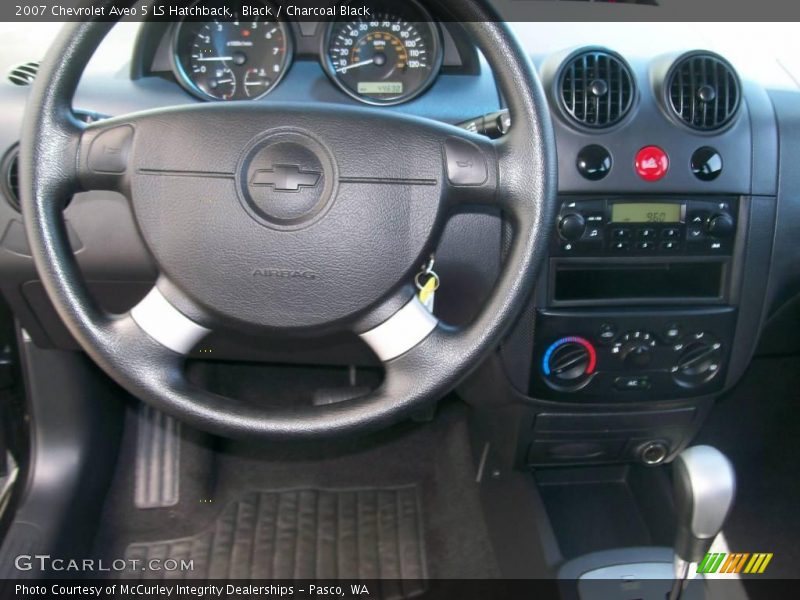 Black / Charcoal Black 2007 Chevrolet Aveo 5 LS Hatchback