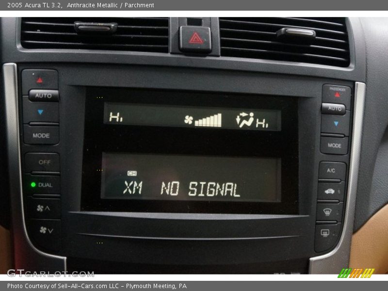 Anthracite Metallic / Parchment 2005 Acura TL 3.2