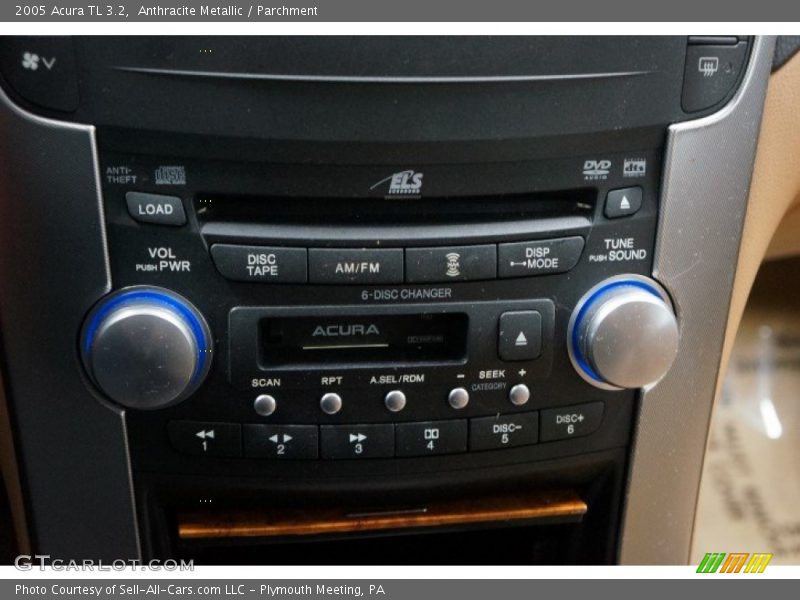 Anthracite Metallic / Parchment 2005 Acura TL 3.2