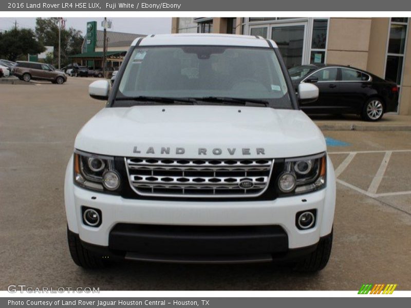 Fuji White / Ebony/Ebony 2016 Land Rover LR4 HSE LUX