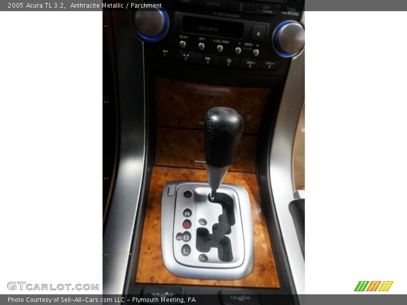 Anthracite Metallic / Parchment 2005 Acura TL 3.2
