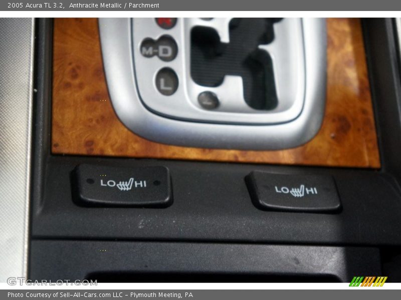 Anthracite Metallic / Parchment 2005 Acura TL 3.2