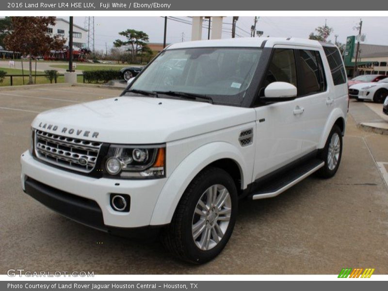 Fuji White / Ebony/Ebony 2016 Land Rover LR4 HSE LUX