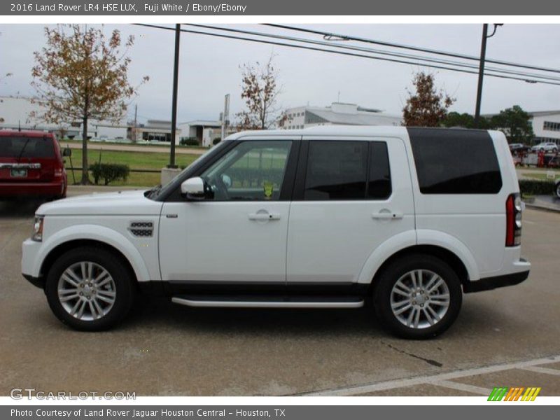 Fuji White / Ebony/Ebony 2016 Land Rover LR4 HSE LUX
