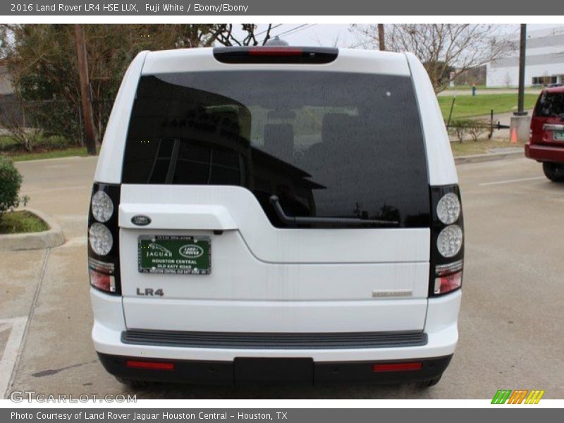 Fuji White / Ebony/Ebony 2016 Land Rover LR4 HSE LUX