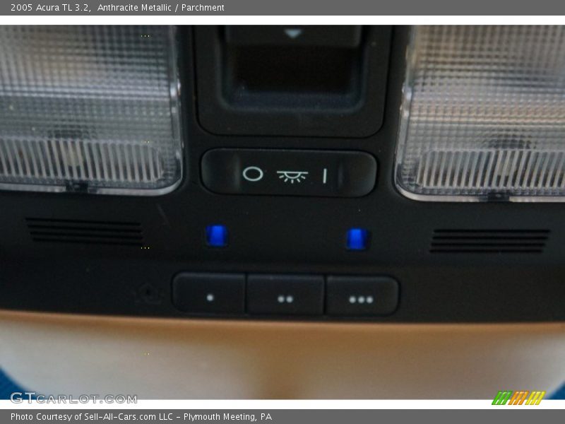 Anthracite Metallic / Parchment 2005 Acura TL 3.2