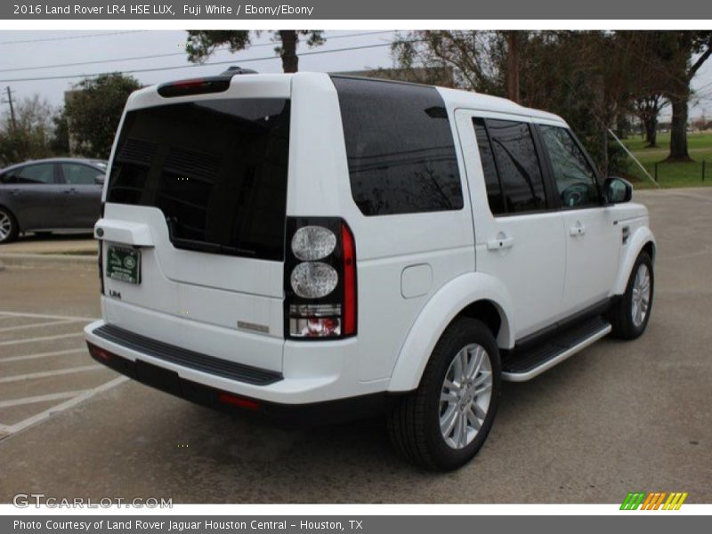 Fuji White / Ebony/Ebony 2016 Land Rover LR4 HSE LUX