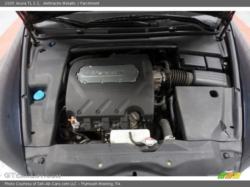 Anthracite Metallic / Parchment 2005 Acura TL 3.2
