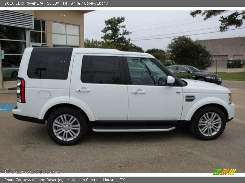 Fuji White / Ebony/Ebony 2016 Land Rover LR4 HSE LUX