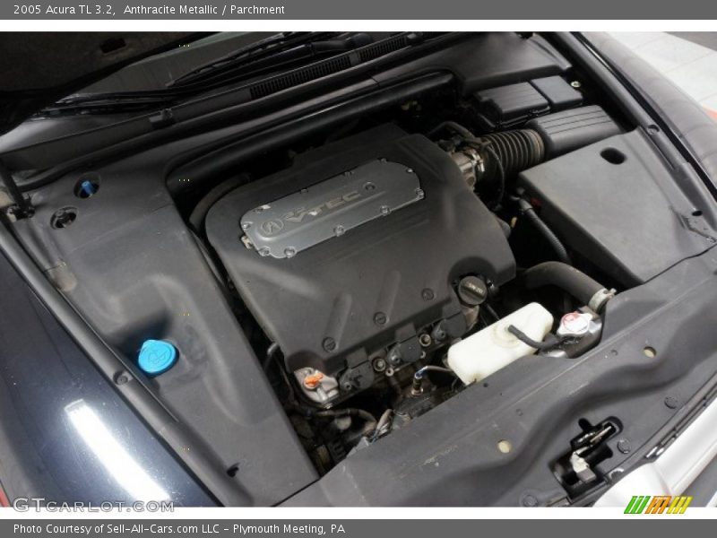 Anthracite Metallic / Parchment 2005 Acura TL 3.2