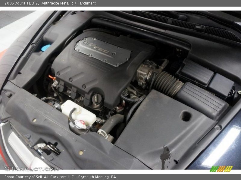 Anthracite Metallic / Parchment 2005 Acura TL 3.2