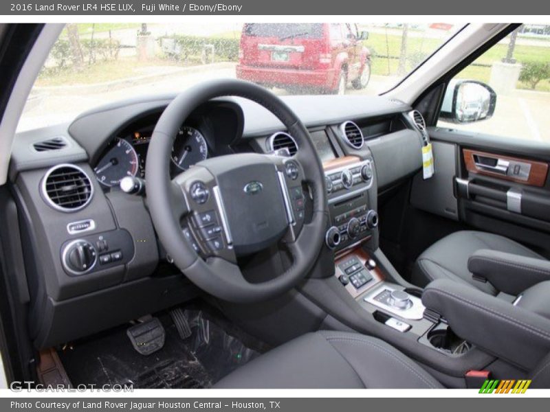 Fuji White / Ebony/Ebony 2016 Land Rover LR4 HSE LUX