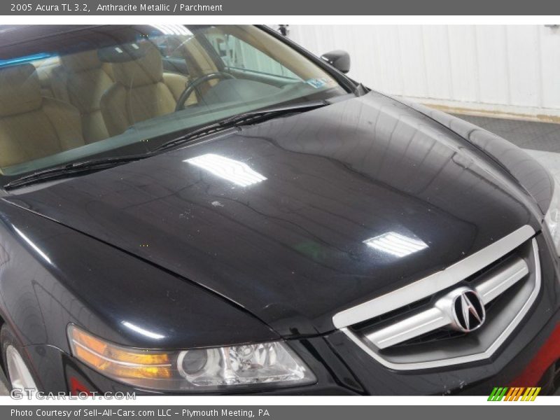 Anthracite Metallic / Parchment 2005 Acura TL 3.2