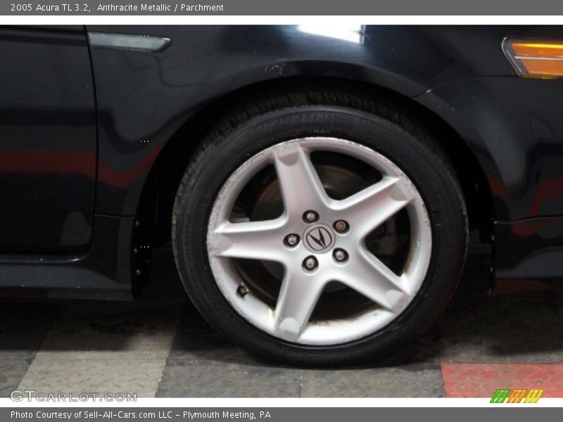 Anthracite Metallic / Parchment 2005 Acura TL 3.2