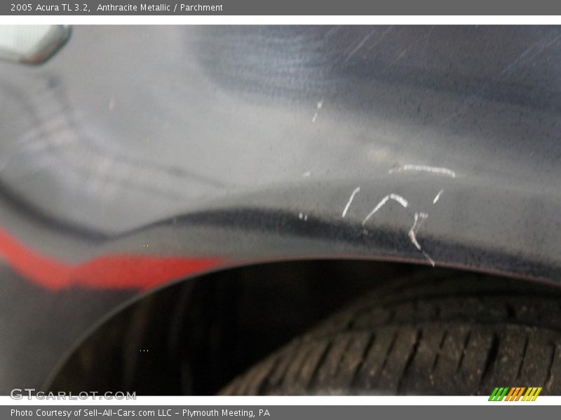 Anthracite Metallic / Parchment 2005 Acura TL 3.2