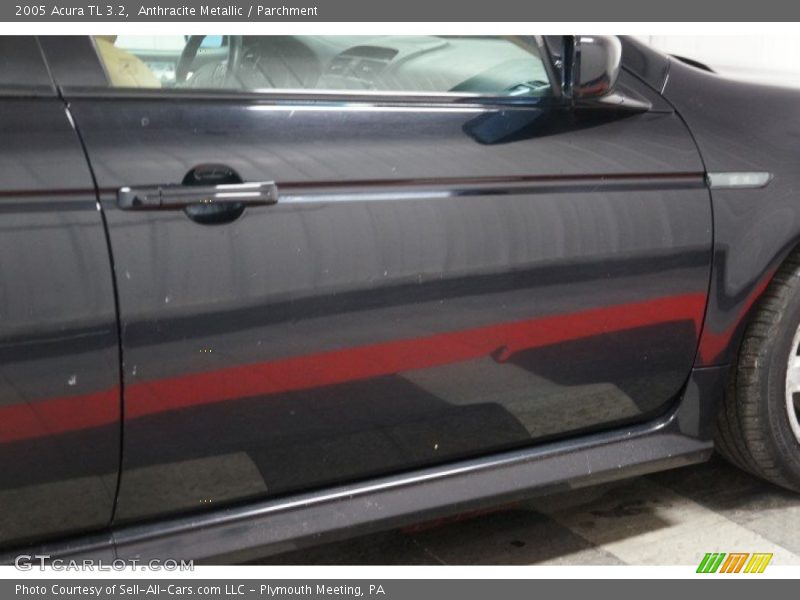 Anthracite Metallic / Parchment 2005 Acura TL 3.2