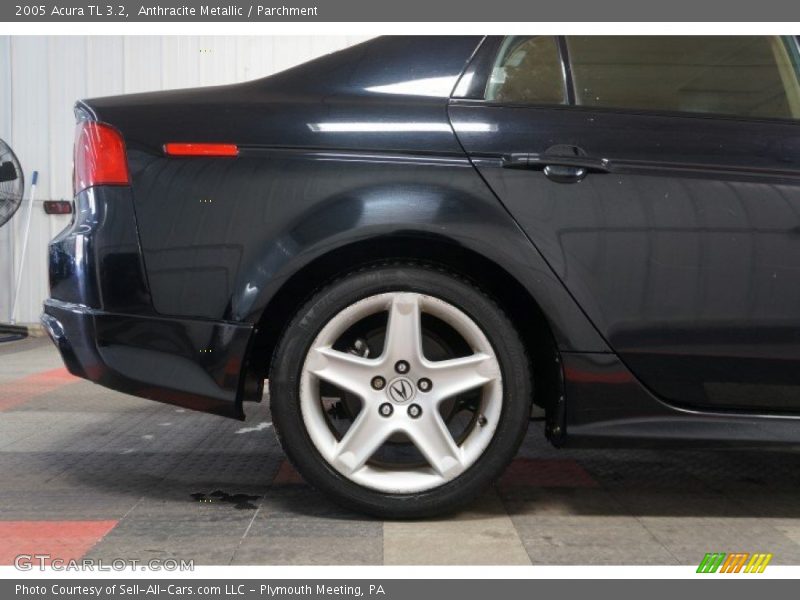 Anthracite Metallic / Parchment 2005 Acura TL 3.2