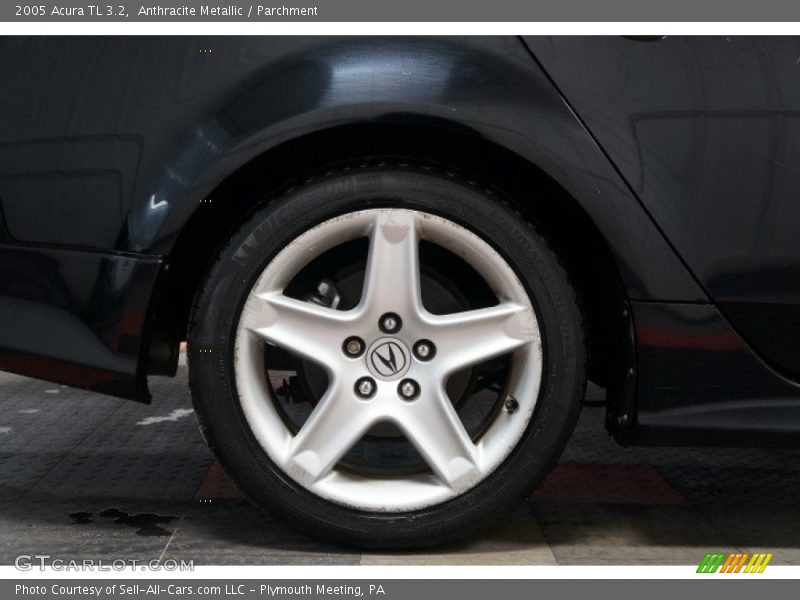 Anthracite Metallic / Parchment 2005 Acura TL 3.2