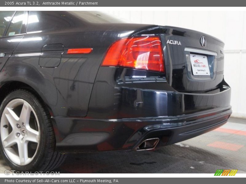 Anthracite Metallic / Parchment 2005 Acura TL 3.2