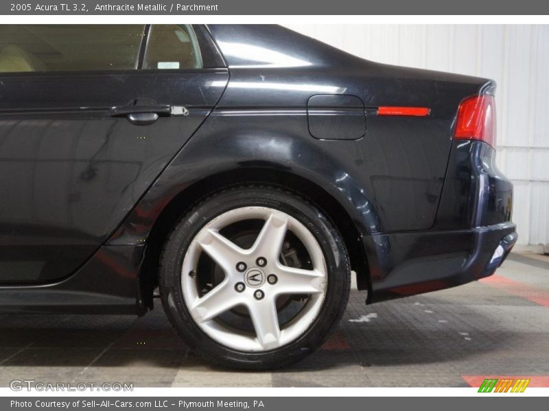 Anthracite Metallic / Parchment 2005 Acura TL 3.2