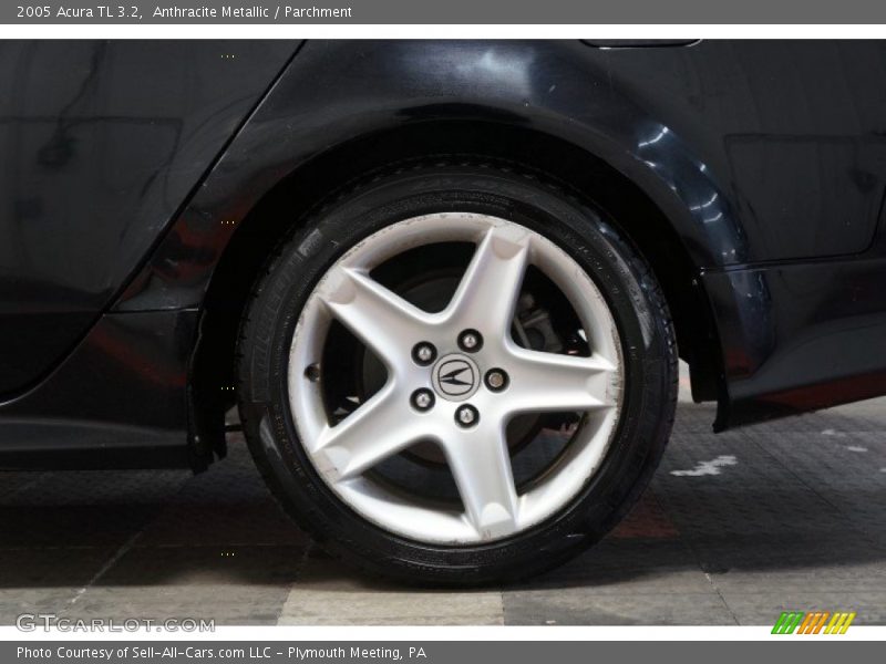 Anthracite Metallic / Parchment 2005 Acura TL 3.2