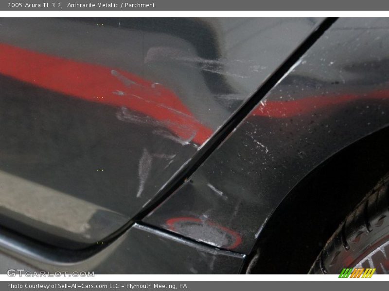 Anthracite Metallic / Parchment 2005 Acura TL 3.2