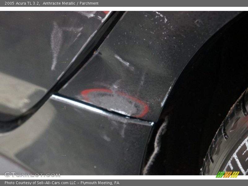 Anthracite Metallic / Parchment 2005 Acura TL 3.2