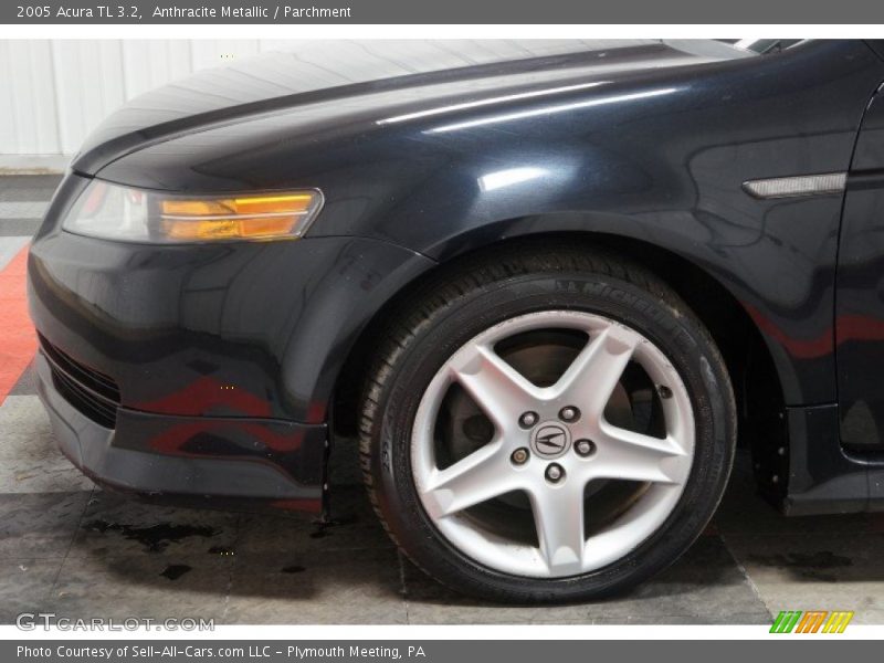 Anthracite Metallic / Parchment 2005 Acura TL 3.2