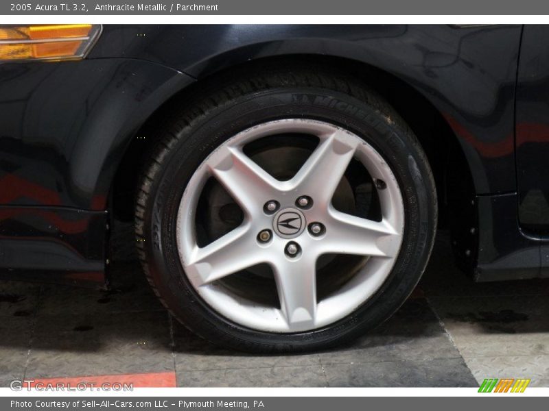 Anthracite Metallic / Parchment 2005 Acura TL 3.2