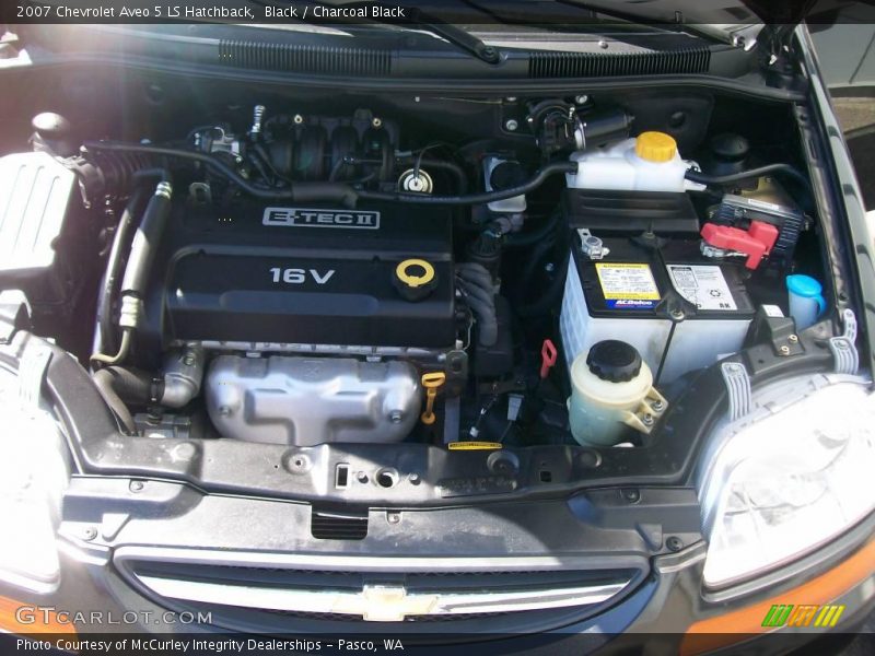 Black / Charcoal Black 2007 Chevrolet Aveo 5 LS Hatchback