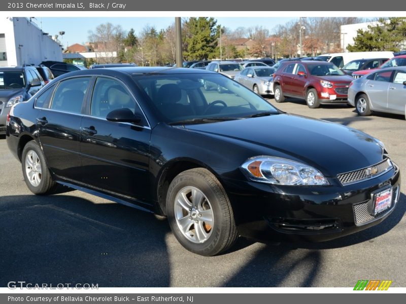 Black / Gray 2013 Chevrolet Impala LS