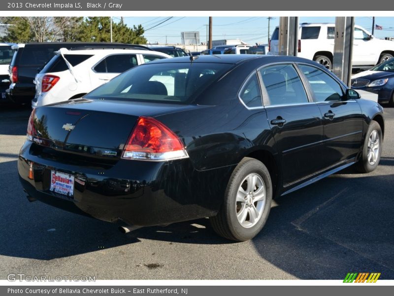 Black / Gray 2013 Chevrolet Impala LS