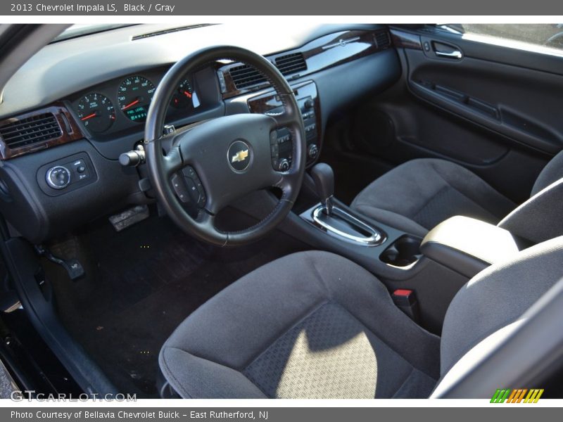 Black / Gray 2013 Chevrolet Impala LS
