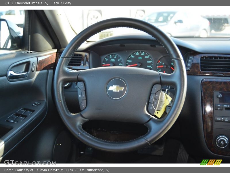 Black / Gray 2013 Chevrolet Impala LS