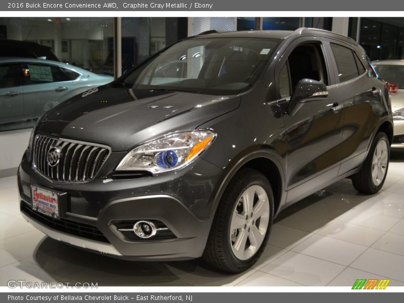 Graphite Gray Metallic / Ebony 2016 Buick Encore Convenience AWD