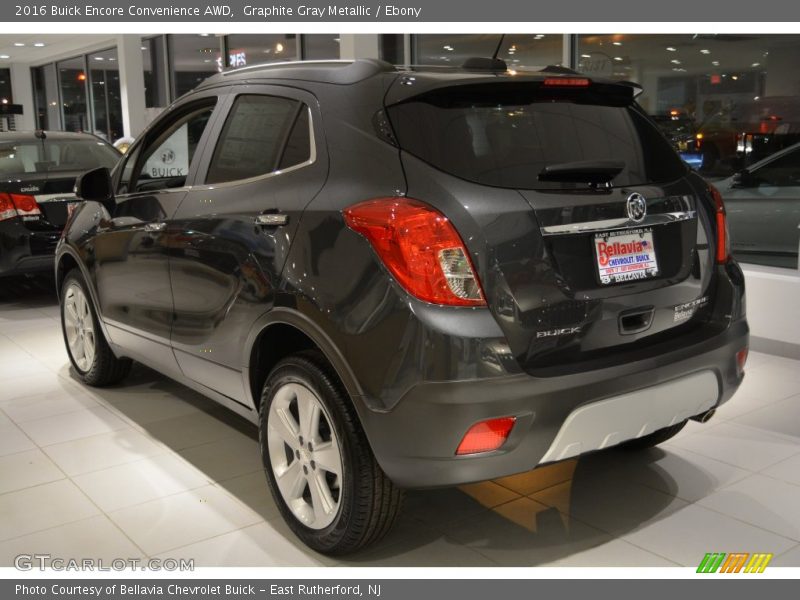 Graphite Gray Metallic / Ebony 2016 Buick Encore Convenience AWD