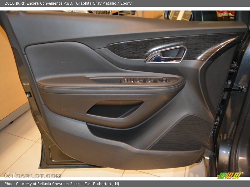 Graphite Gray Metallic / Ebony 2016 Buick Encore Convenience AWD