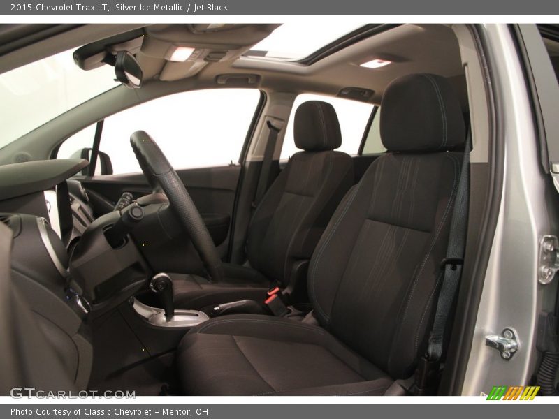 Silver Ice Metallic / Jet Black 2015 Chevrolet Trax LT