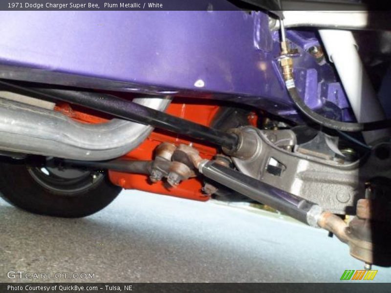 Undercarriage of 1971 Charger Super Bee