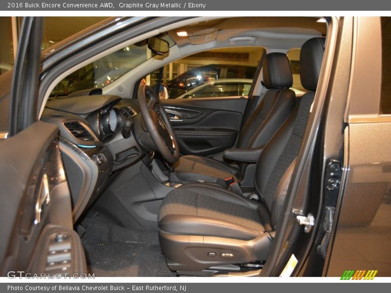 Graphite Gray Metallic / Ebony 2016 Buick Encore Convenience AWD