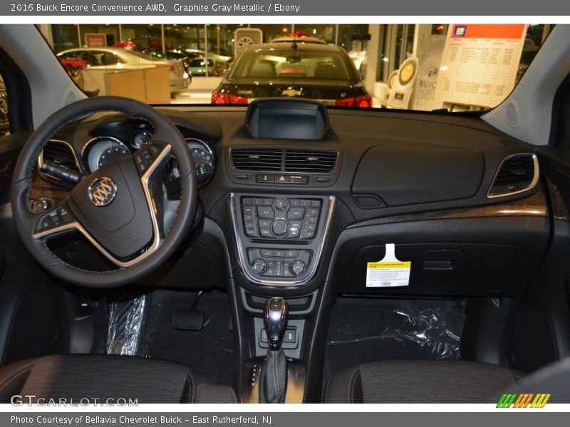 Graphite Gray Metallic / Ebony 2016 Buick Encore Convenience AWD