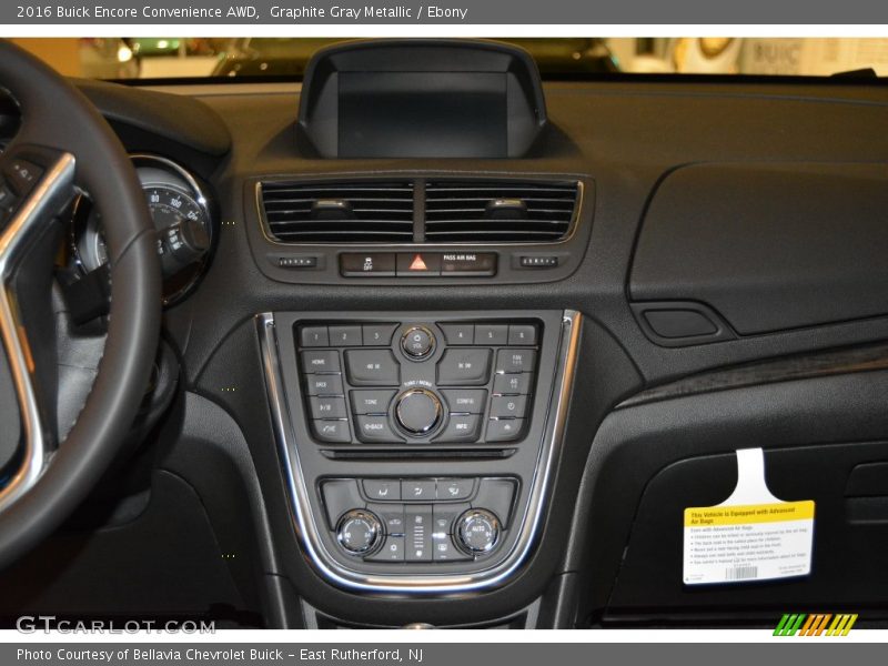 Graphite Gray Metallic / Ebony 2016 Buick Encore Convenience AWD