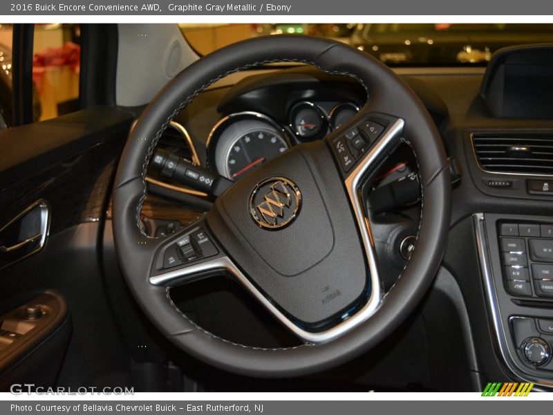 Graphite Gray Metallic / Ebony 2016 Buick Encore Convenience AWD