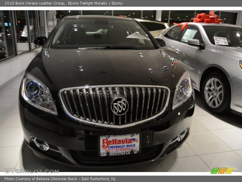 Ebony Twilight Metallic / Ebony 2016 Buick Verano Leather Group