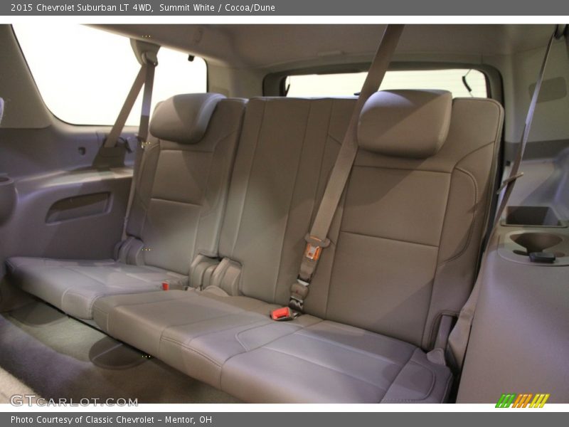 Summit White / Cocoa/Dune 2015 Chevrolet Suburban LT 4WD