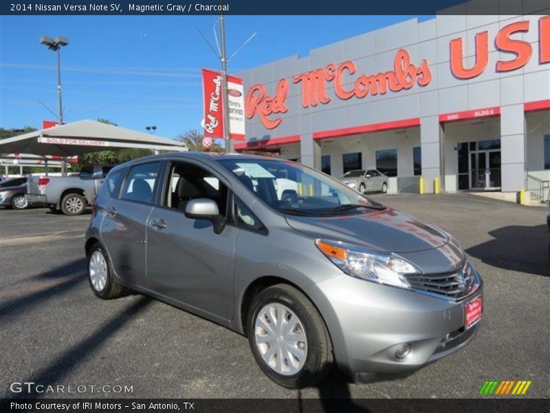 Magnetic Gray / Charcoal 2014 Nissan Versa Note SV