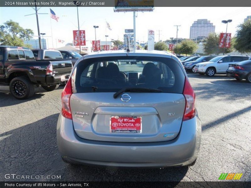 Magnetic Gray / Charcoal 2014 Nissan Versa Note SV
