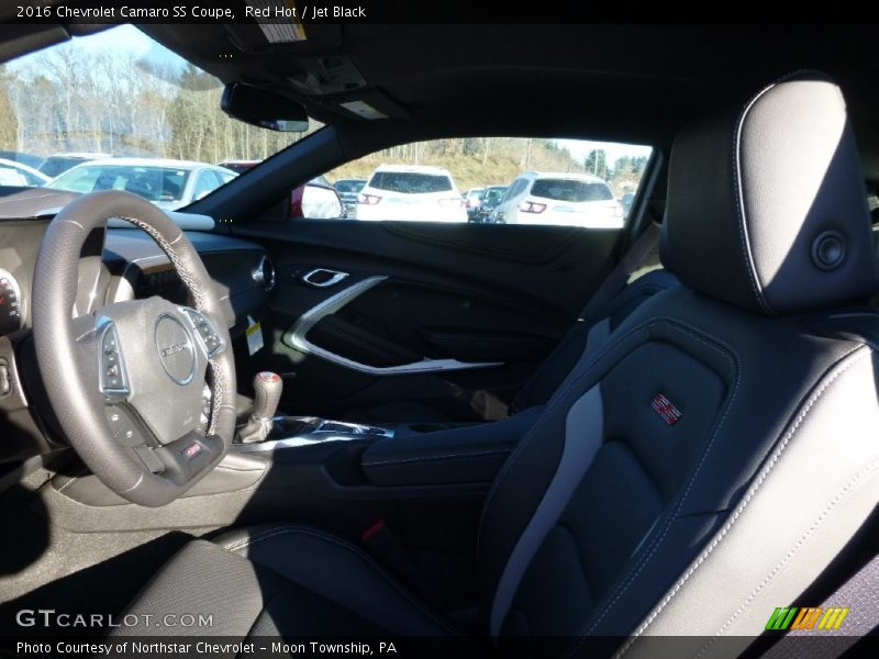 Red Hot / Jet Black 2016 Chevrolet Camaro SS Coupe