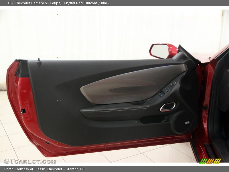 Crystal Red Tintcoat / Black 2014 Chevrolet Camaro SS Coupe
