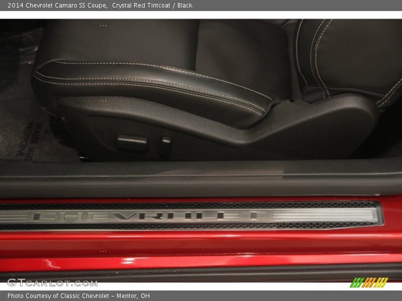 Crystal Red Tintcoat / Black 2014 Chevrolet Camaro SS Coupe